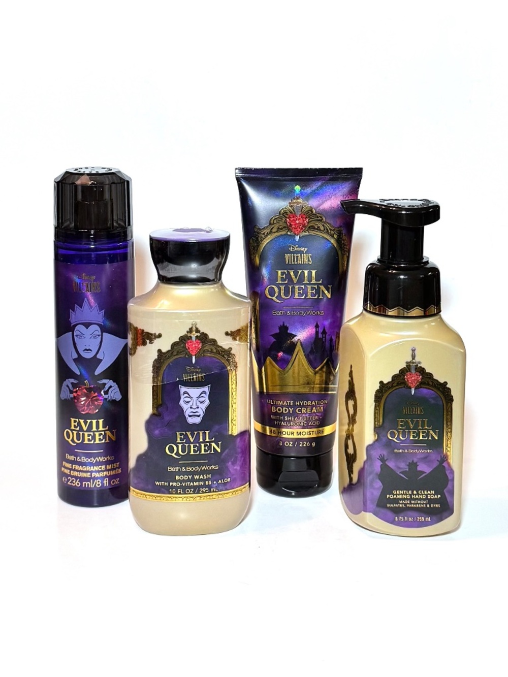 EVIL QUEEN Body Care Bundle 4 pk